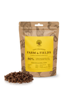 Essential Farm & Fields Tiny Crackers Hundgodis