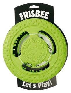Frisbee i kraftig TPR Hundleksak
