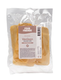 Venison Rawhide Chips till Hund