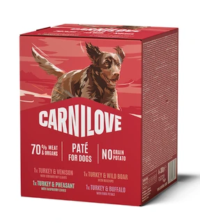 Multipack Pouch Paté Våtfoder för Hund