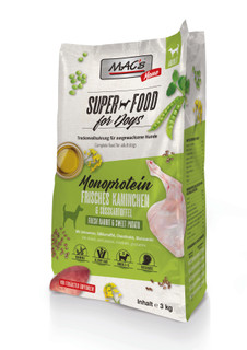 Monoprotein Rabbit Torrfoder för Hund