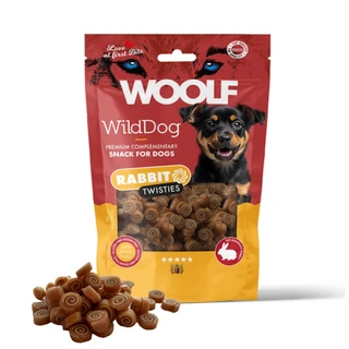WildDog Rabbit & Cod Twisties Hundgodis