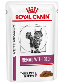 Veterinary Diets Renal Beef för katt