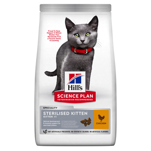 Sterilised Kitten Torrfoder med Kyckling