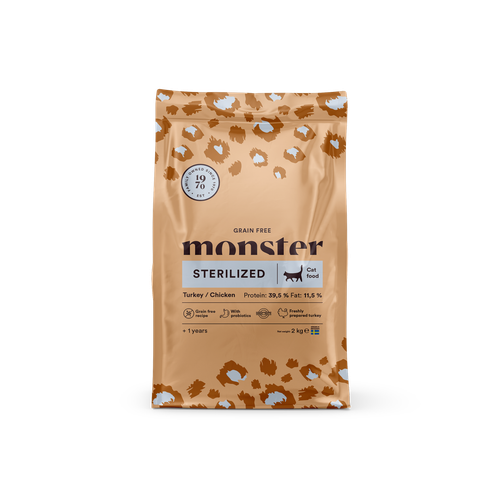 Kattfoder Grain Free Chicken & Turkey Sterilized