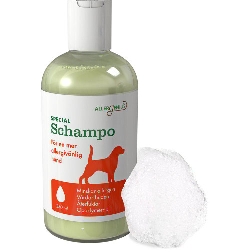 Allergenius Specialschampo till  Hund