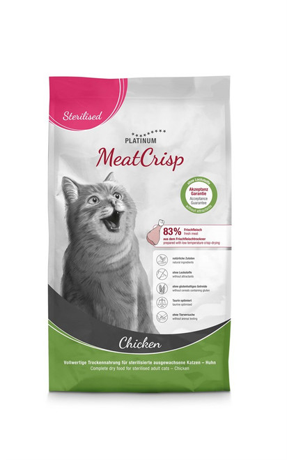 Cat MeatCrisp Sterilised Chicken Torrfoder