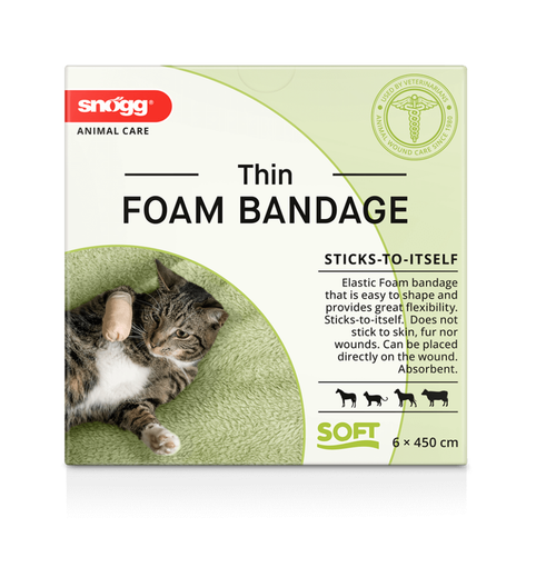 Foam Bandage Thin 6 cm x 4,5 m