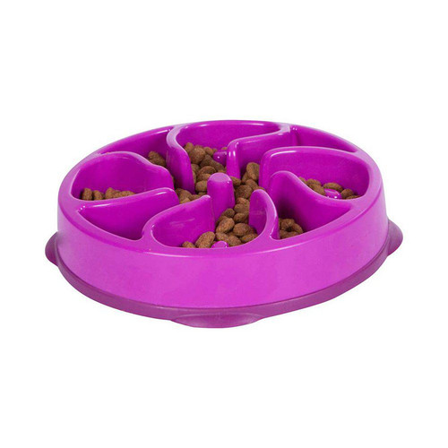 Slowfeed Hundmatskål Lila