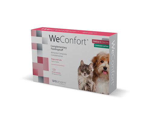 WeConfort Fodertillskott Kapslar för hund & katt från Pia Pharma