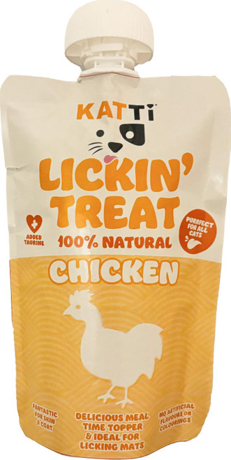 Lickin Treat krämigt Kattgodis med Kyckling