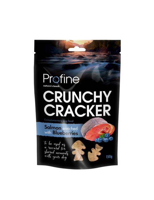 Hundgodis Crunchy Lax & Blåbär från Profine