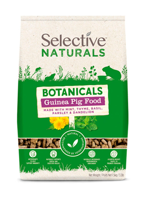 Botanicals Marsvinsfoder från Selective
