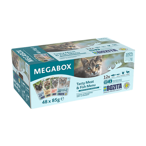 Megabox Våtfoder för Katt från Bozita