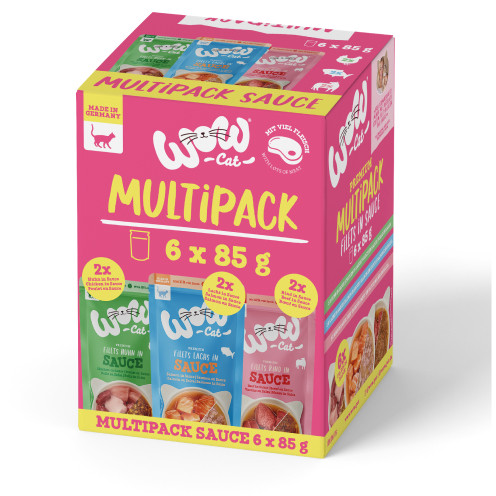Cat Adult Multipack in Sauce Våtfoder till Katt från WoW
