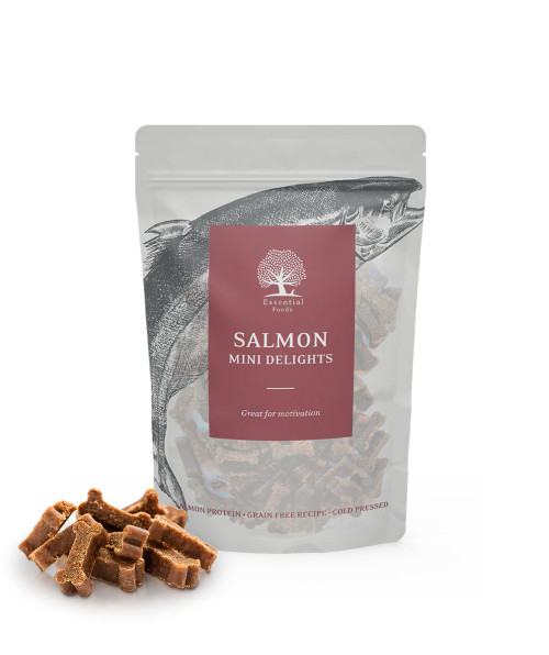 Essential Salmon Mini Delights Hundgodis