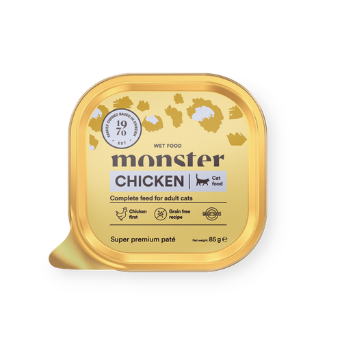 Cat Paté Adult Chicken Våtfoder till Katt från Monster