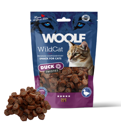 WildCat Duck Twisties Kattgodis