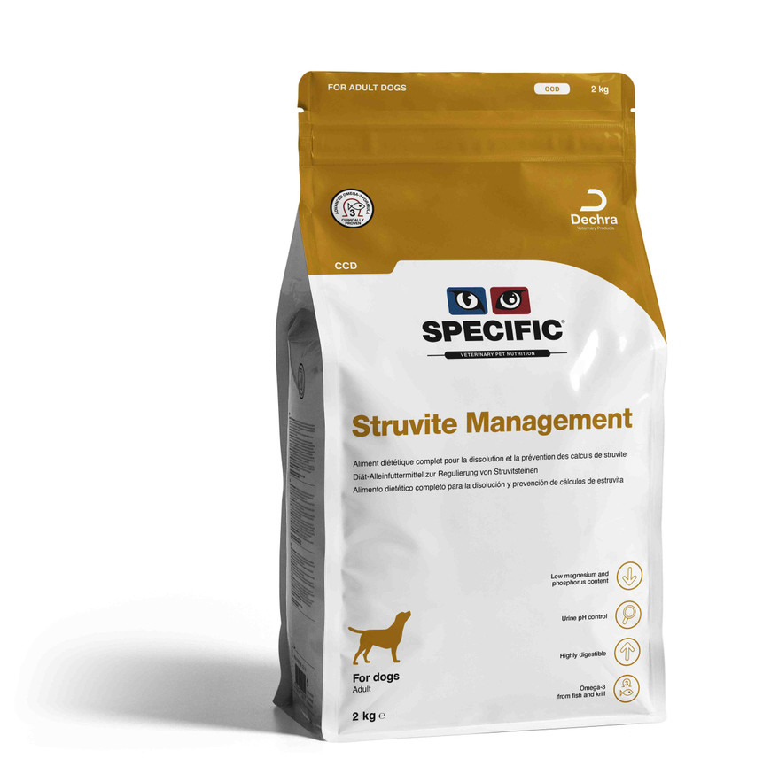 Struvite Management CCD hundfoder - 2 kg