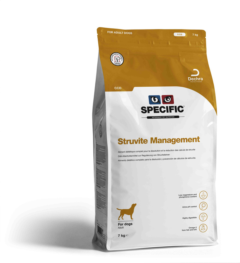 Struvite Management CCD hundfoder - 7 kg