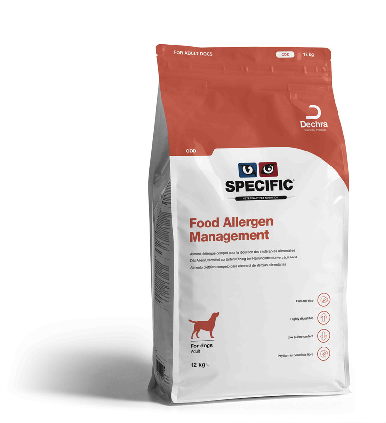 Food Allergy Management CDD hundfoder - 12 kg