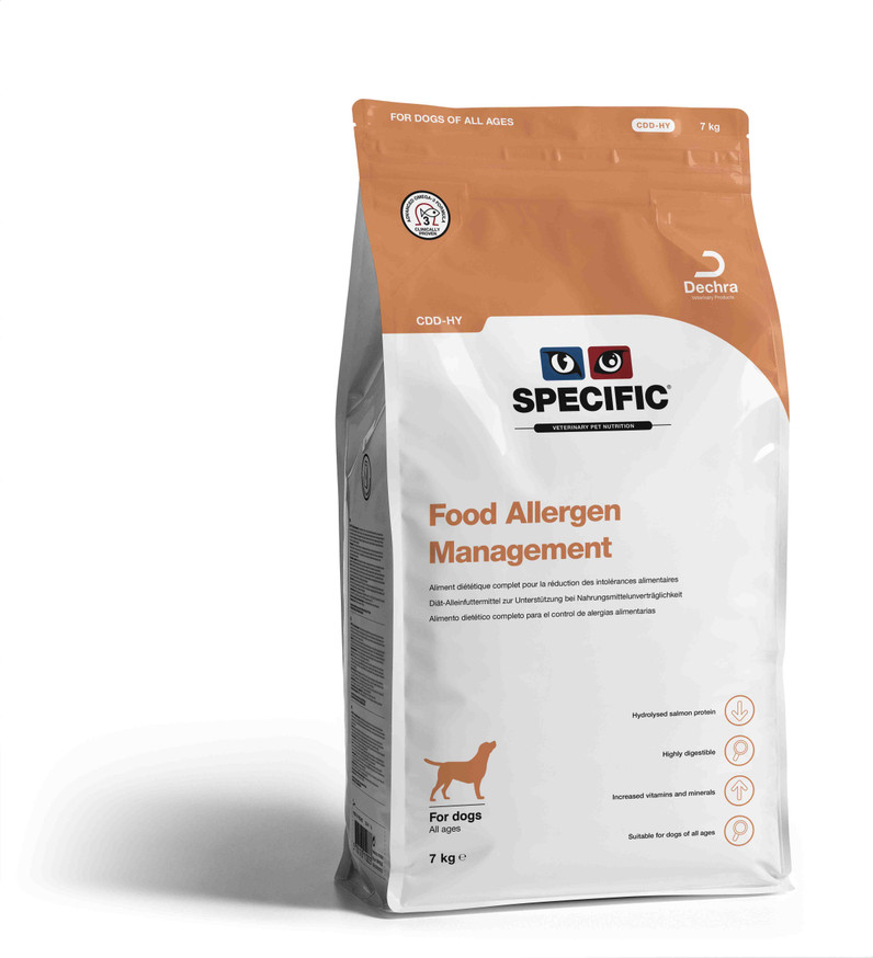 Food Allergy Management CDD-HY hundfoder