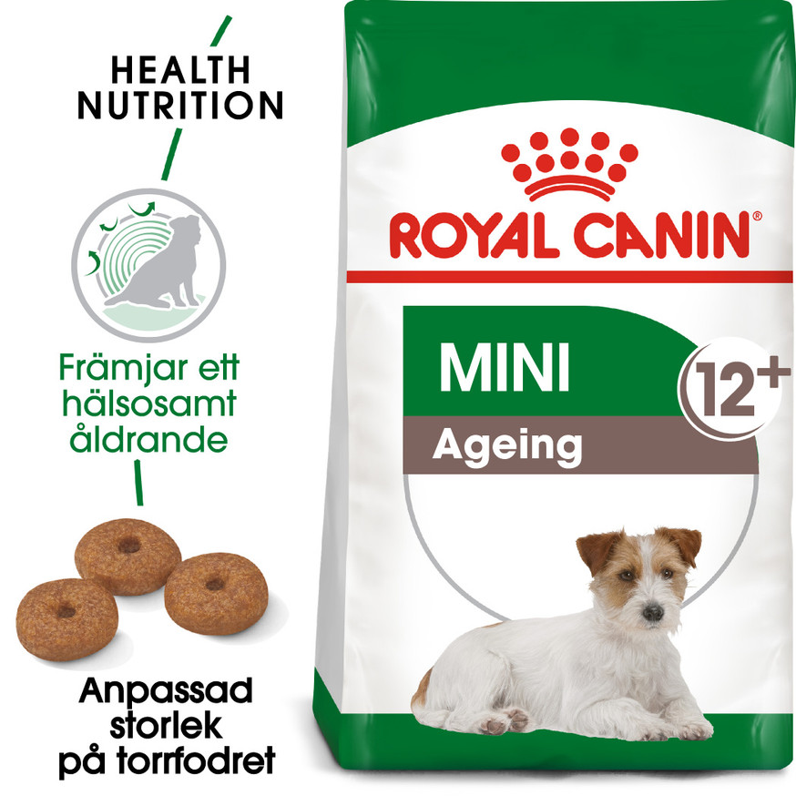 Mini Ageing 12+ Torrfoder för hund