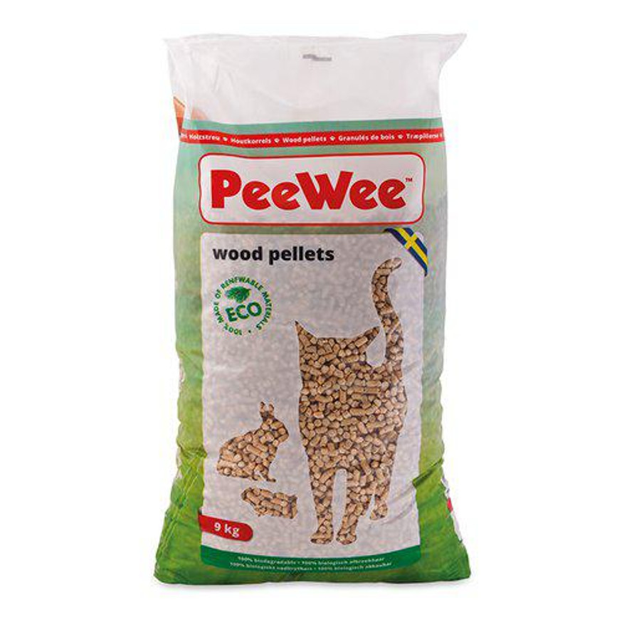 PeeWee Träpellets - 14 L / 9 kg