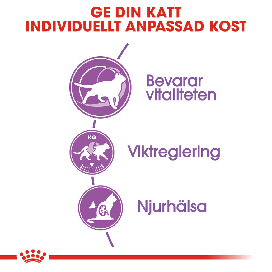 Sterilised 7+ Ageing Torrfoder för katt