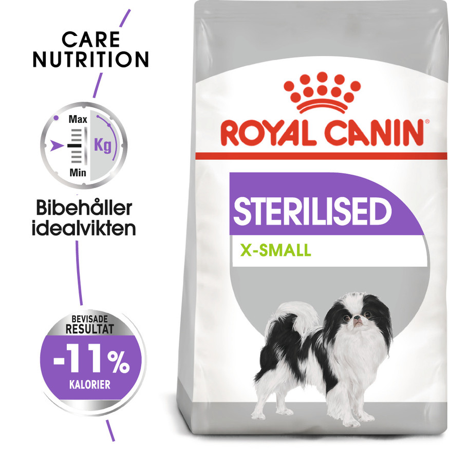 Sterilised X-Small Adult Torrfoder för hund