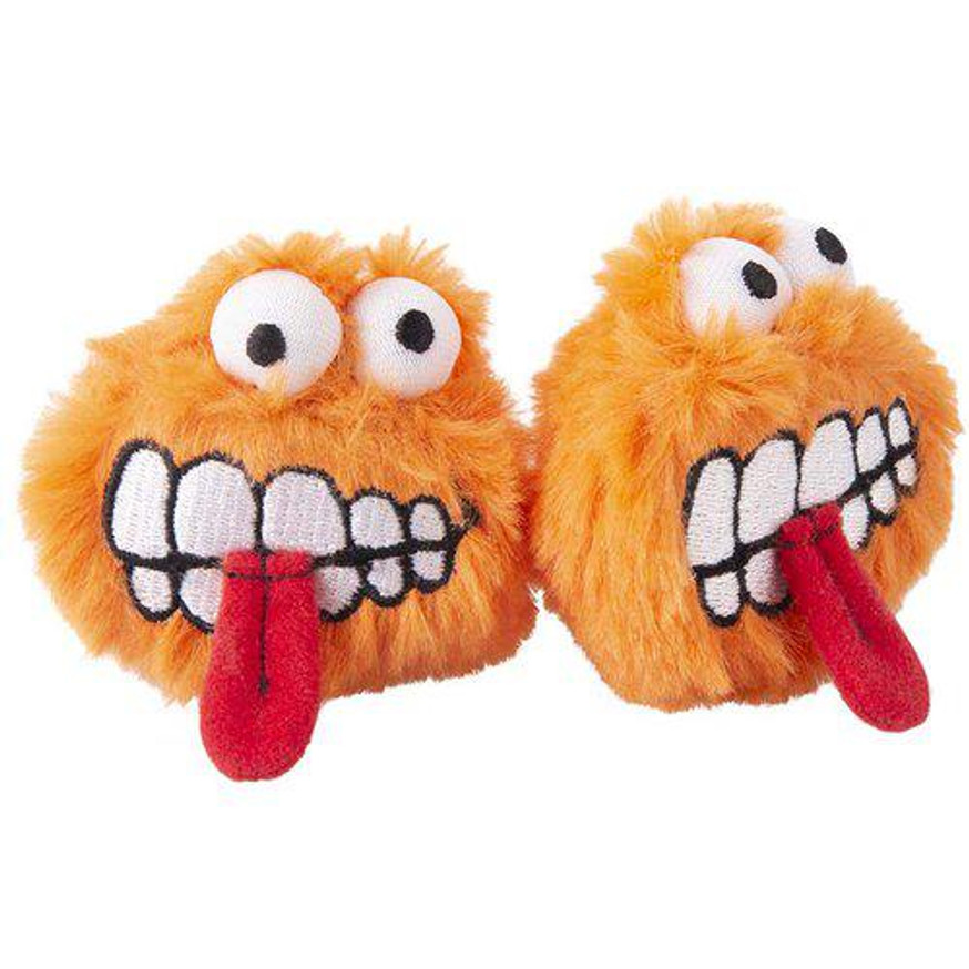 Plush Fluffy Grinz 2-pack - Orange