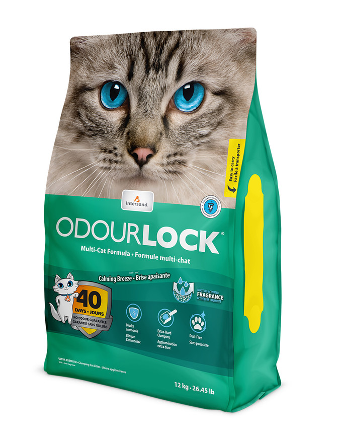 Odour Lock Calming Breeze Parfymerad kattsand