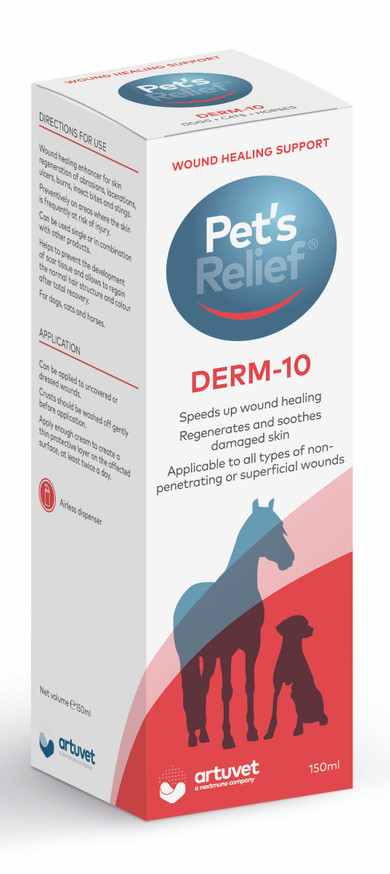 Pet’s relief Derm-10 sårkräm - 150 ml