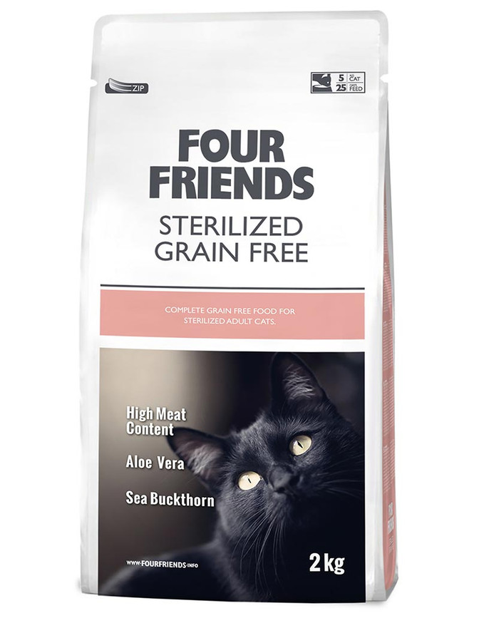 Sterilized Grain Free Kattfoder - 2 kg