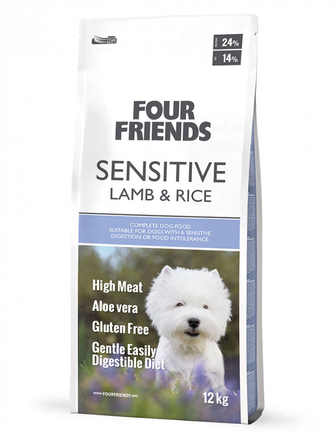 Sensitive Lamb & Rice Hundfoder - 12 kg
