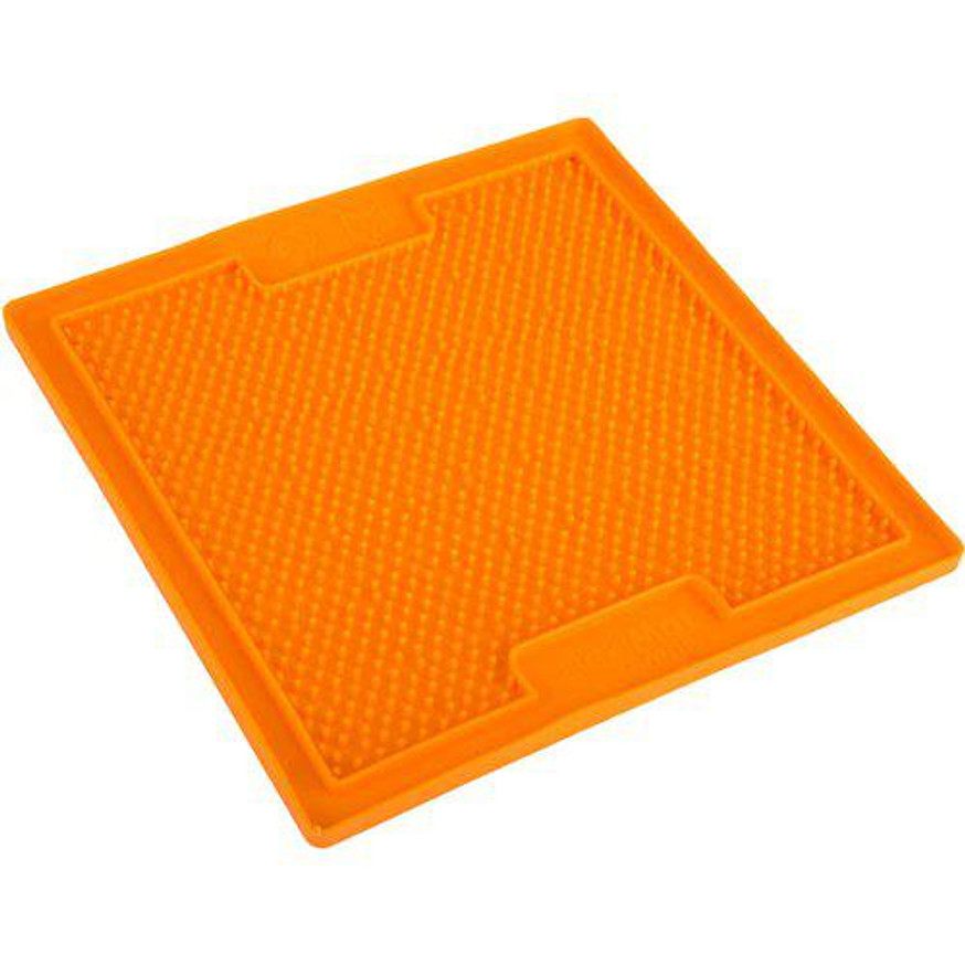 Soother Slickmatta Hund - Orange Medium