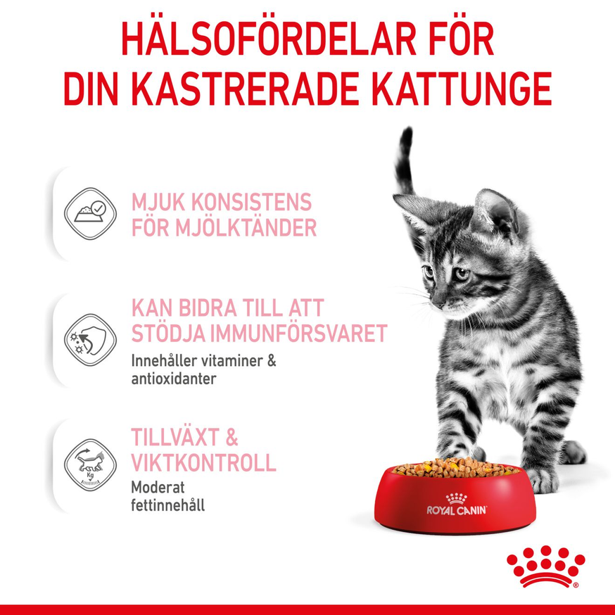 Sterilised Jelly Kitten Våtfoder för kattunge