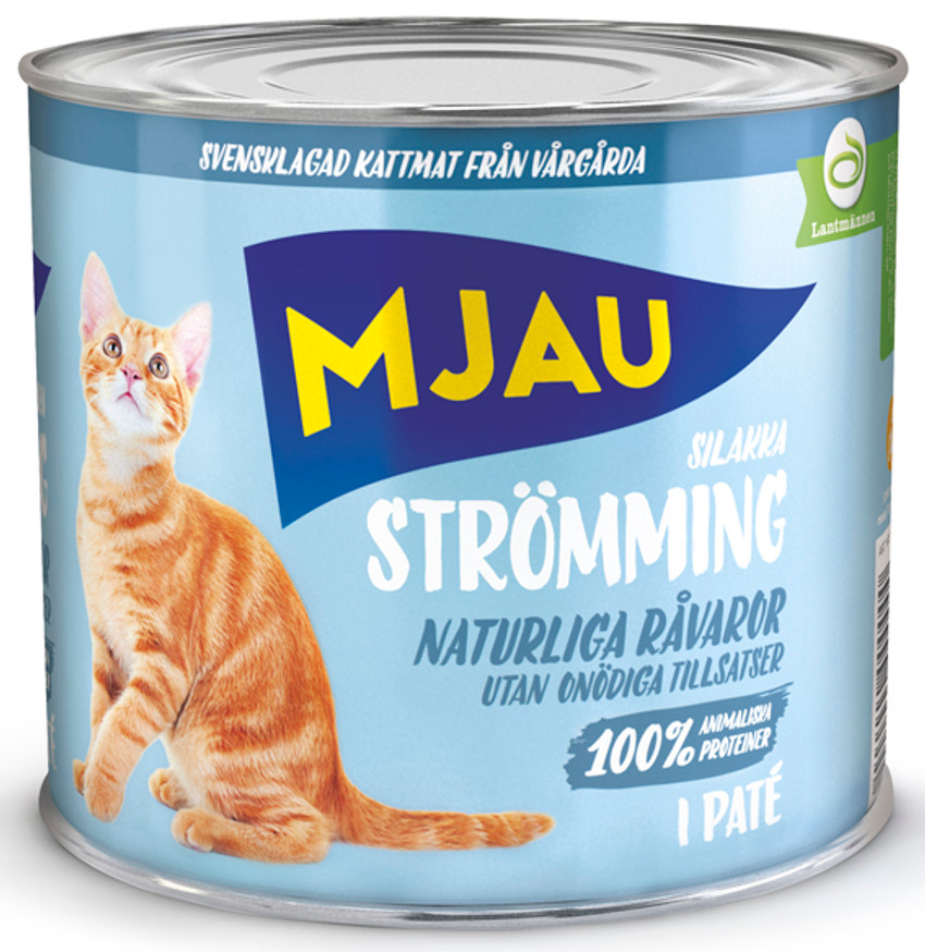 Strömming Paté Våtfoder för Katt