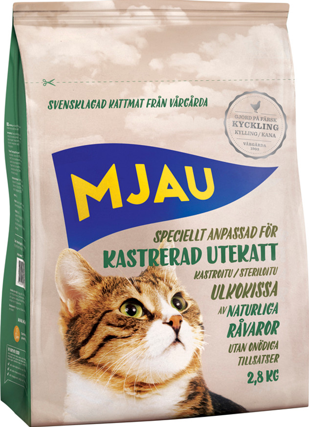 Foder för Kastrerad Utekatt