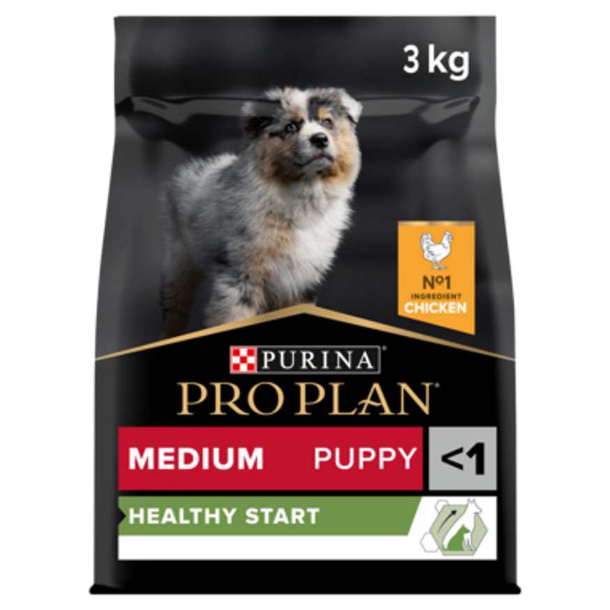 Medium Puppy Healthy Start Torrfoder med Kyckling - 3 kg