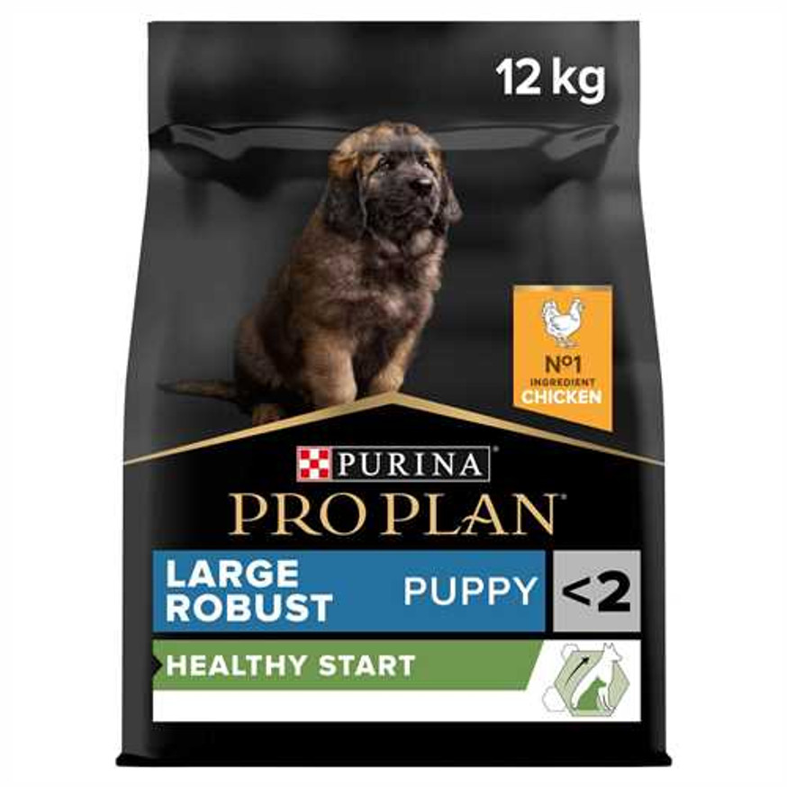 Large Robust Puppy Healthy Start Torrfoder med Kyckling - 12 kg