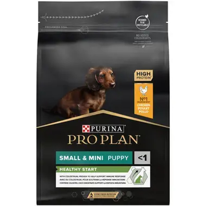 Small & Mini Puppy Healthy Start Torrfoder med Kyckling
