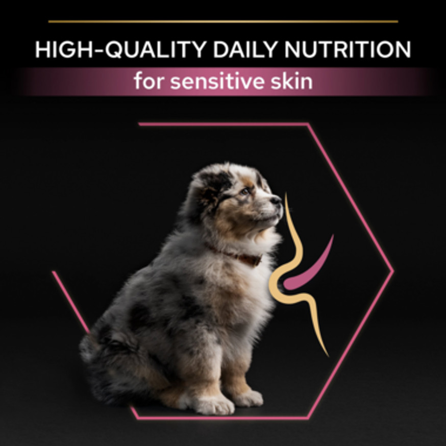 Medium Puppy Sensitive Skin Salmon