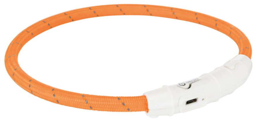 Lysande halsband - Medium-Large Orange