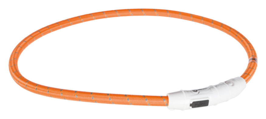 Lysande halsband - Large-Xlarge Orange
