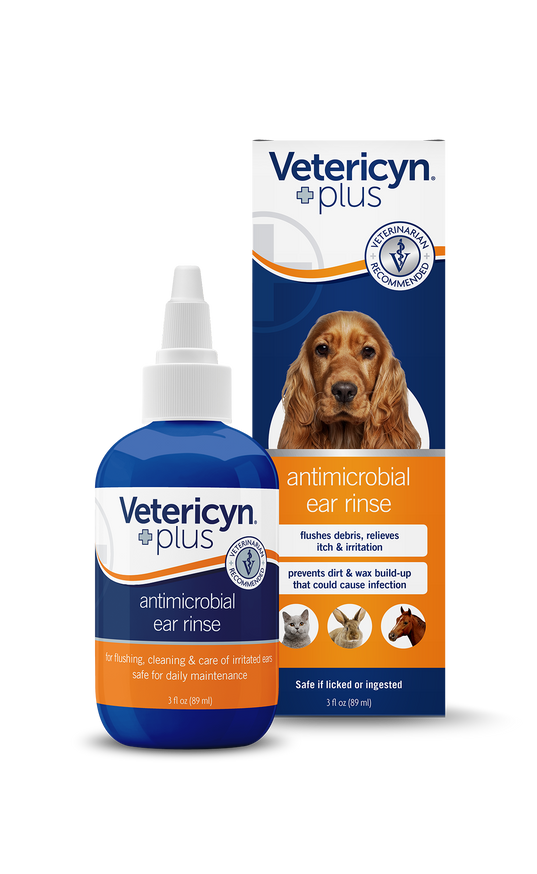 Vetericyn+ Antimicrobial Ear Rinse