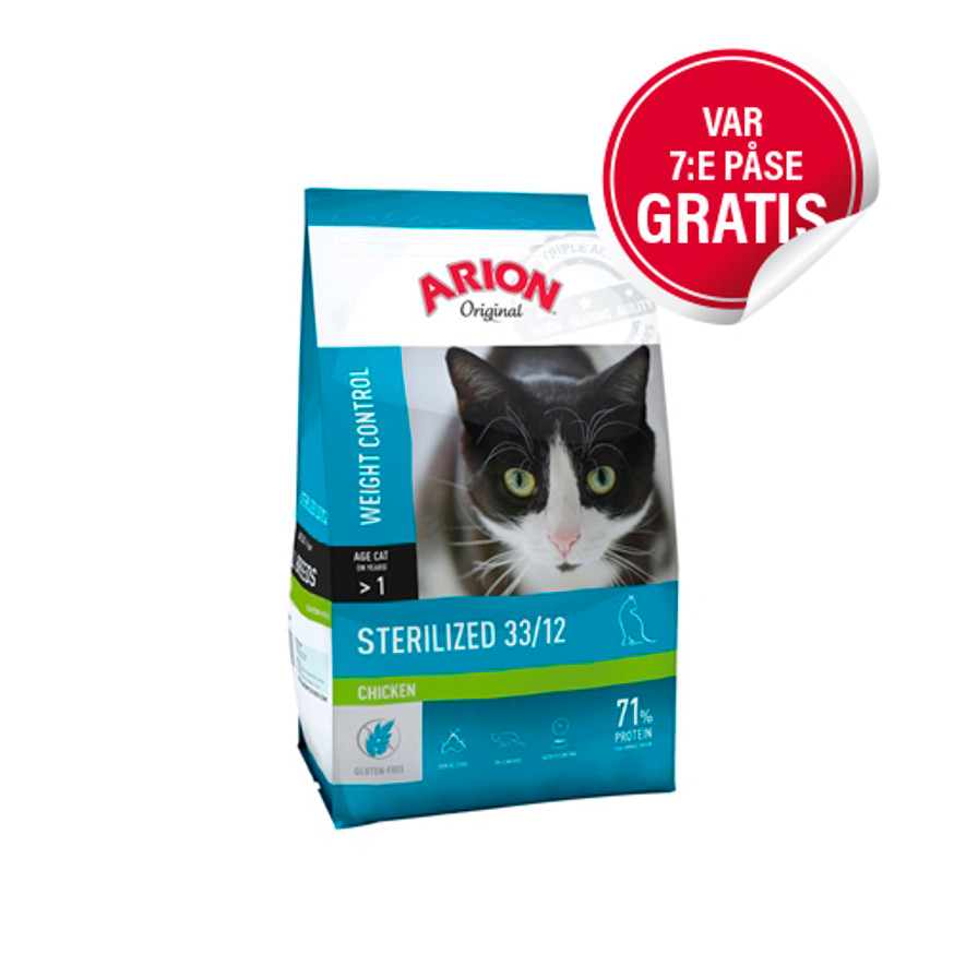 Sterilized 33/12 Kattfoder med Kyckling