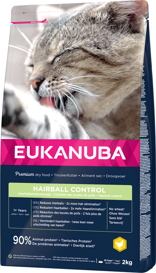 Cat Hairball Control - 2 kg