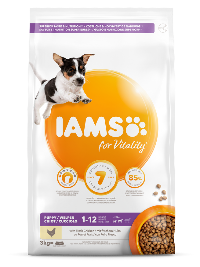 Dog Puppy Small & Medium - 3 kg