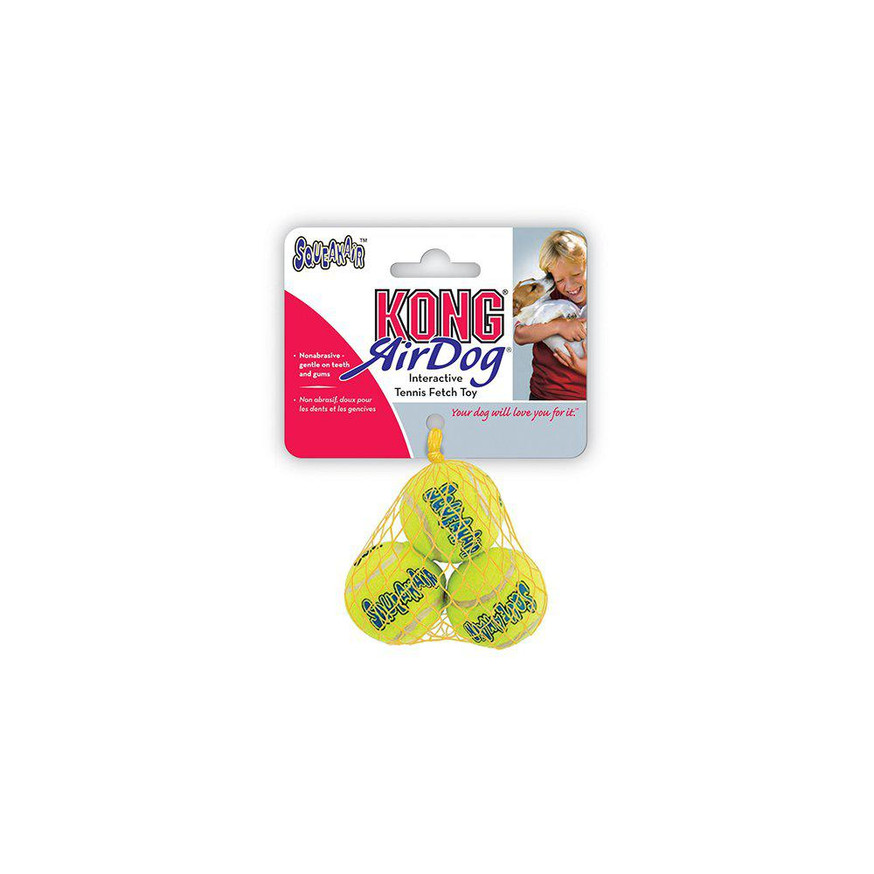 KONG Airdog Squeaker Tennisboll - X-Small